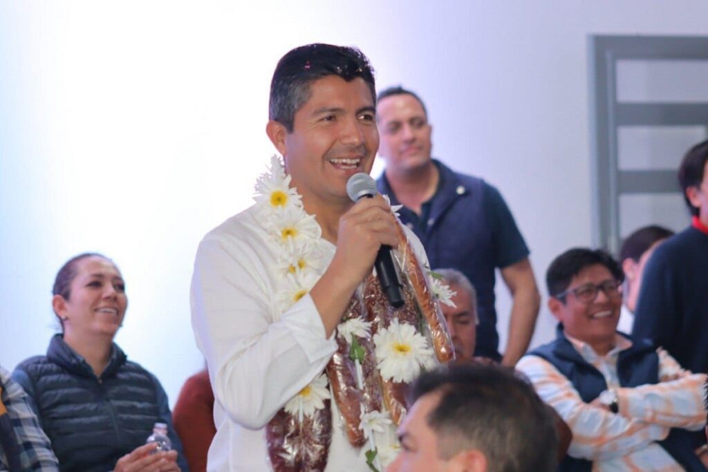 Puebla requiere lideres afirmo Lalo Rivera a la militancia panista en Chignautla