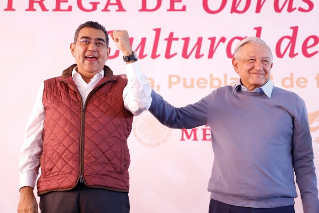Reconoce Sergio Salomón visión y sensibilidad de López Obrador para recuperar el patrimonio cultural de Puebla