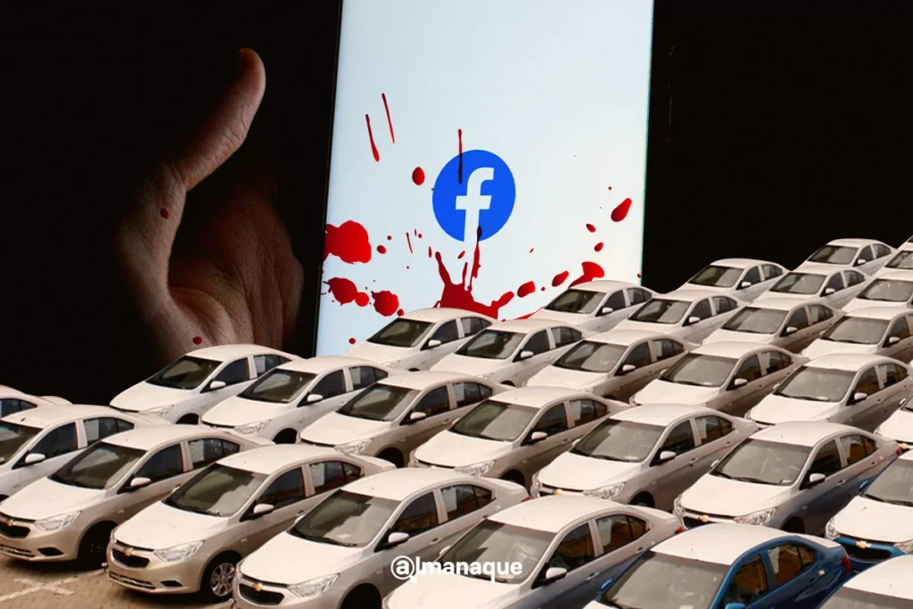 Siete personas han sido asesinadas por robo de auto desde Facebook