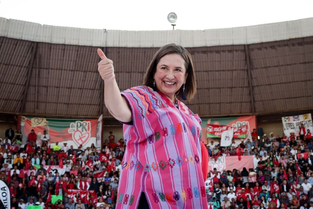 Xochitl Galvez candidata del PRIAN a la presidencia de Mexico 1