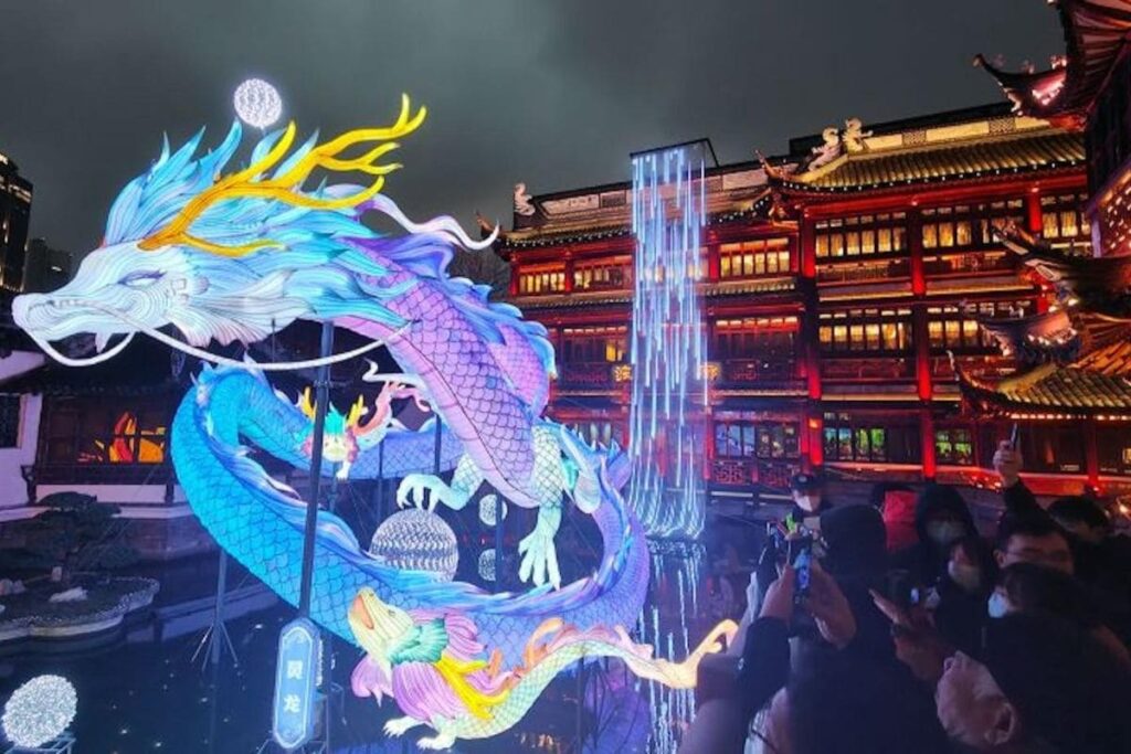 Año del Dragón en Asia 2024