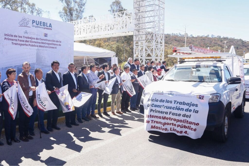 banderazo arranque linea metropolitana