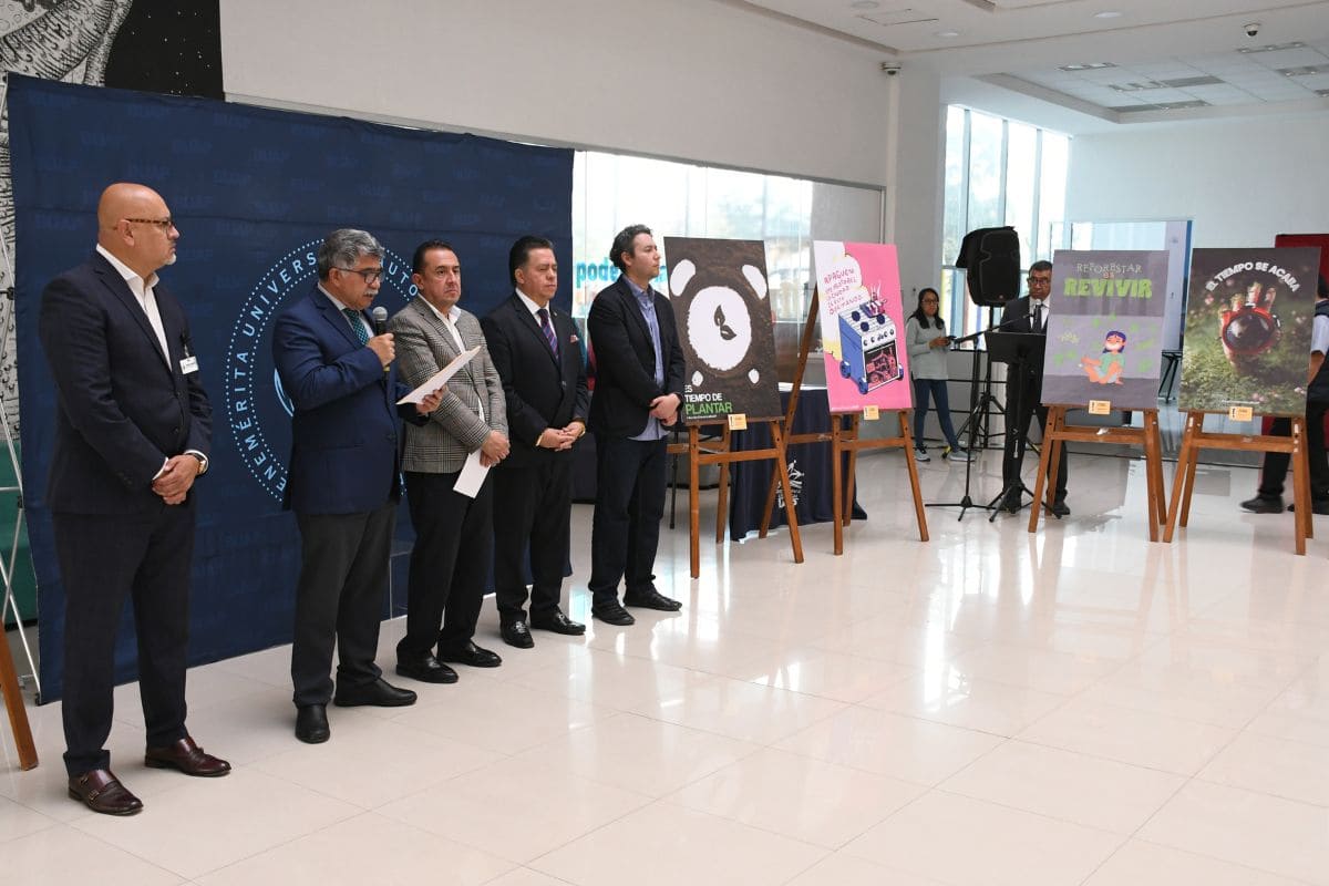 BUAP concurso de carteles cambio climático