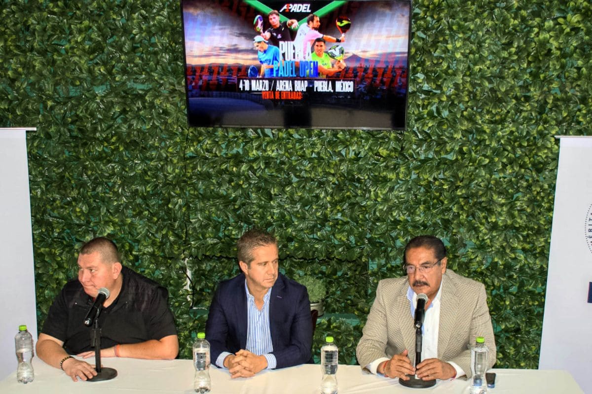 Arena BUAP sede torneo de pádel 2024