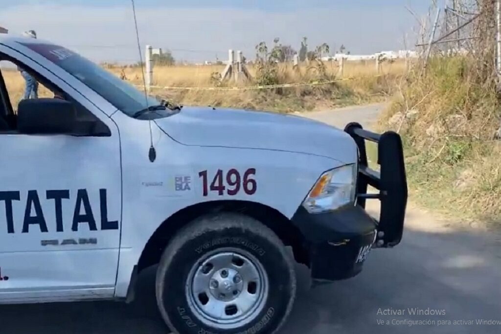 El cadáver fue localizado la mañana de este 9 de febrero en la calle Camino Real del municipio de Cuautlancingo, a unos 300 metros del Periférico Ecológico