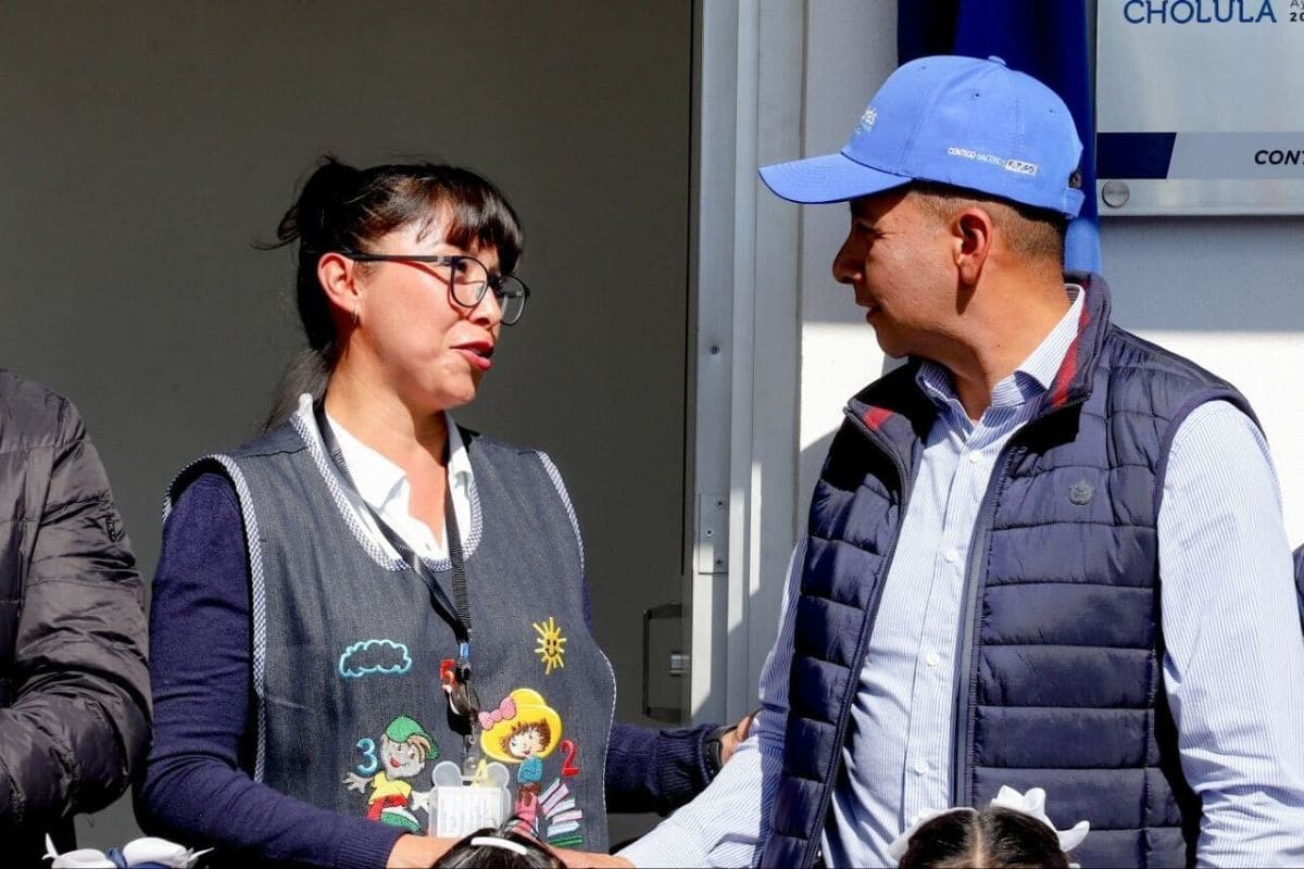 Inaugura Mundo Tlatehui módulo de dirección y sanitario en el CAIC Atlixcáyotl 1 CAIC con módulo de dirección