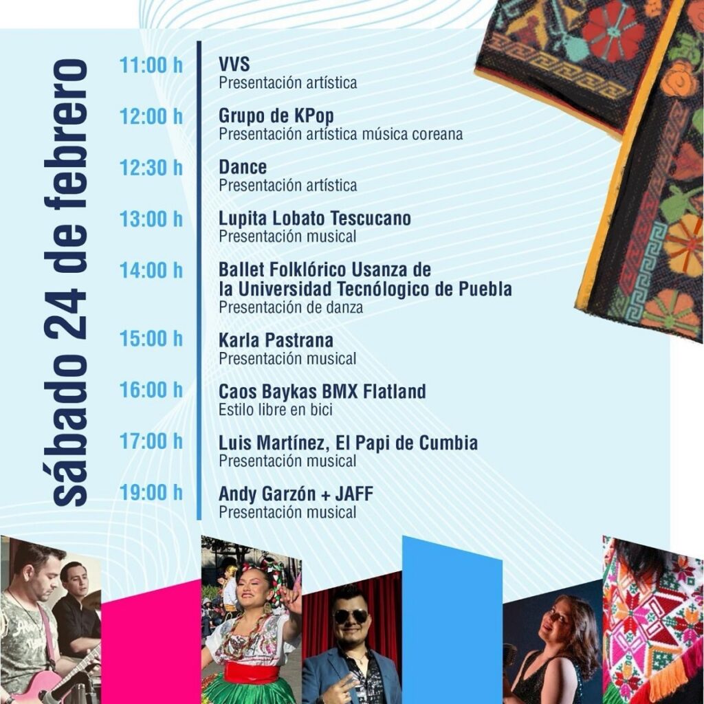 calendario festin poblano 2024