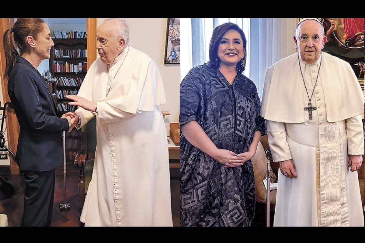 Claudia Sheinbaum y Xóchitl Gálvez buscan respaldo católico con visitas al Vaticano 1 Claudia Sheinbaum y Xóchitl Gálvez buscan respaldo católico con visitas al Vaticano
