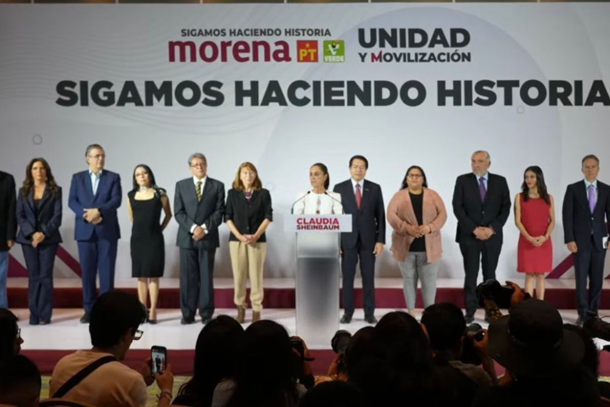 Claudia Sheinbaum nombra a la poblana Olivia Salomón coordinadora de enlace Empresarial de su campaña 1 Claudia Sheinbuam suma a Olivia Salomón a su campaña