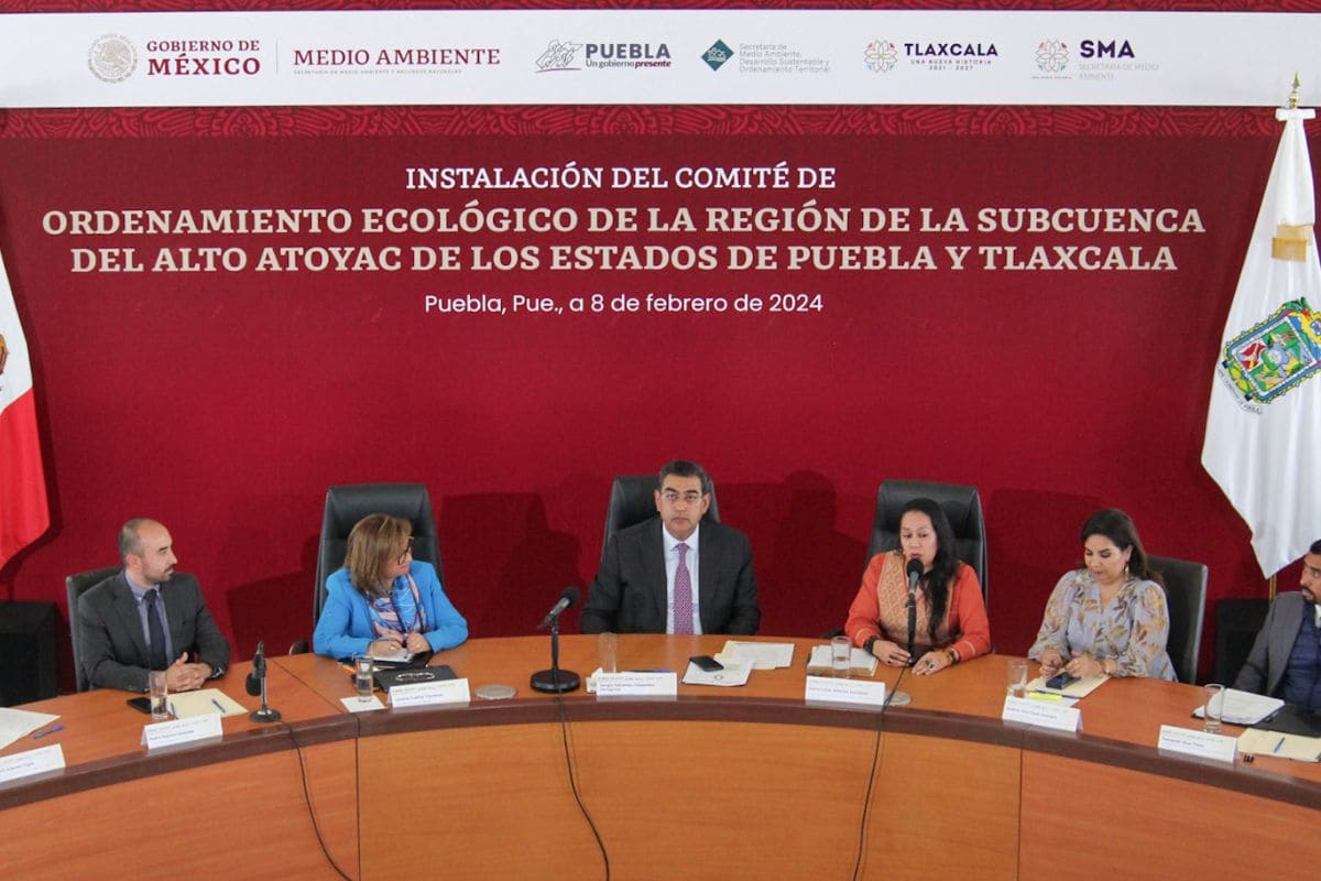 Instalan gobiernos de Puebla y Tlaxcala comité para rescatar el río Atoyac 1 comité rescate río Atoyac