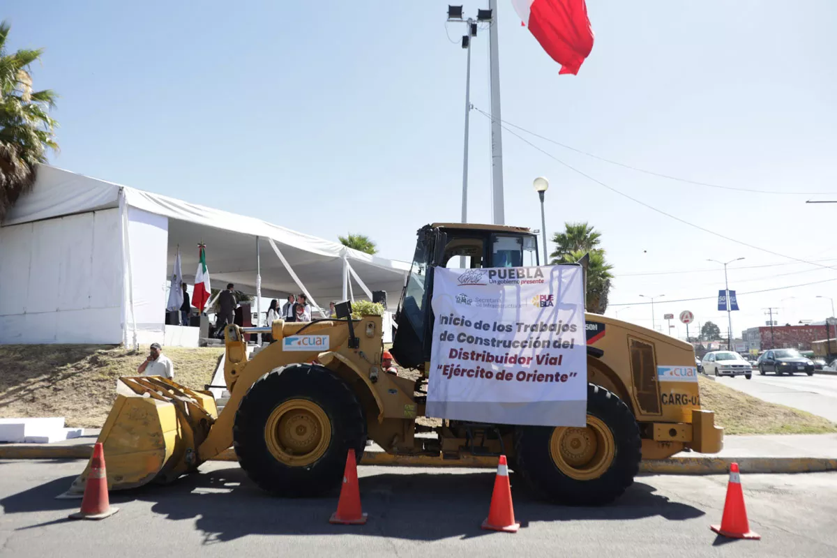 inauguracion Distribuidor Vial Ejercito de Oriente gobernador de Puebla Sergio Salomon 3