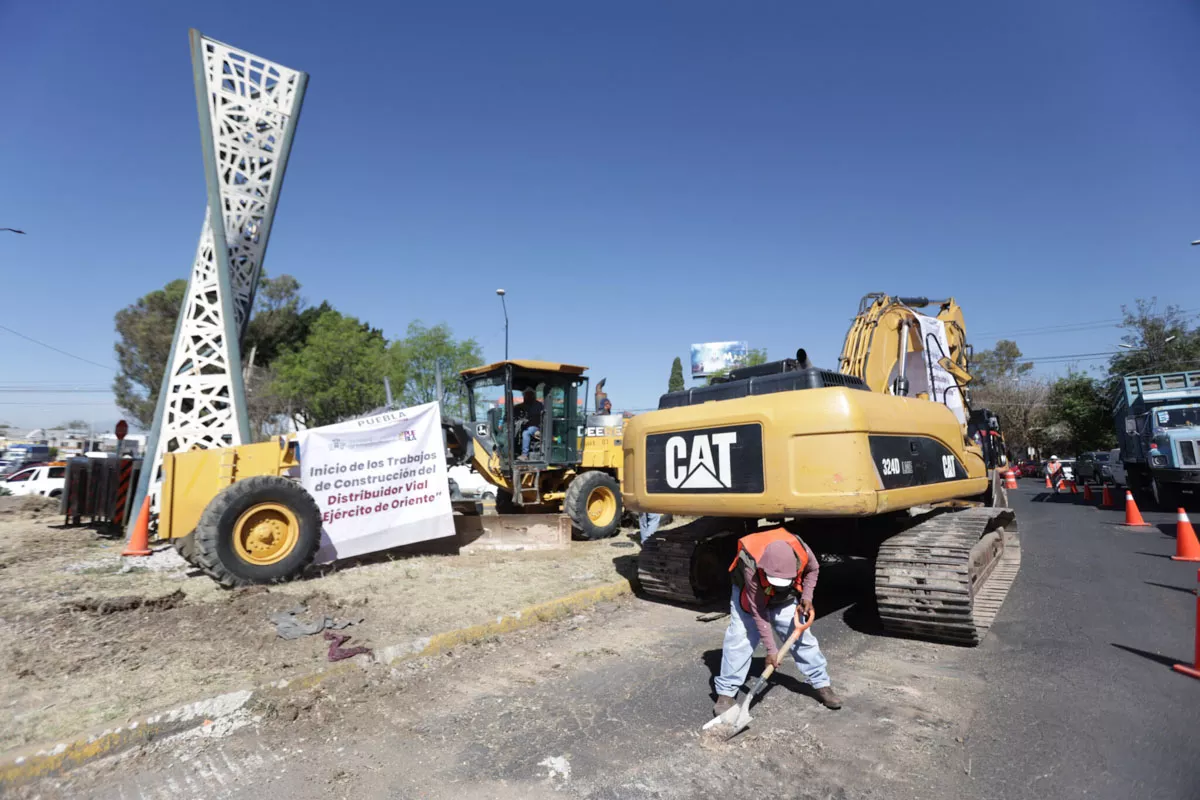 inauguracion Distribuidor Vial Ejercito de Oriente gobernador de Puebla Sergio Salomon