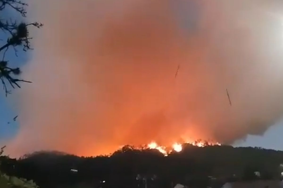 (VIDEO y FOTOS) Incendio forestal en Ixtacamaxtitlán, controlado al 90% 1 incendio forestal en Ixtacamaxtitlán
