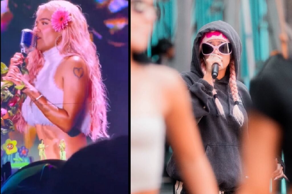 ¡De terror! Jet privado de Karol G tiene que aterrizar de emergencia en Los Ángeles (VIDEO) 6 Karol G sale a ver la "merch local" afuera de su concierto en el Azteca y queda encantada: