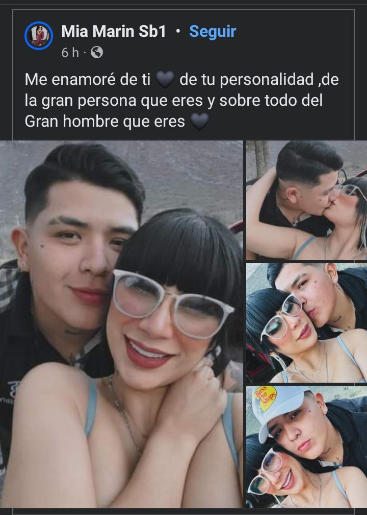 mía marín presenta a su nuevo novio
