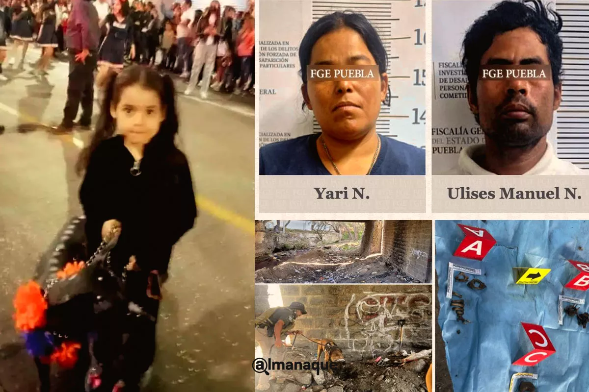 Encuentran restos óseos, presumen que son de la niña Neri desaparecida en Texmelucan 1 encuentra restos oseos de niña Neri