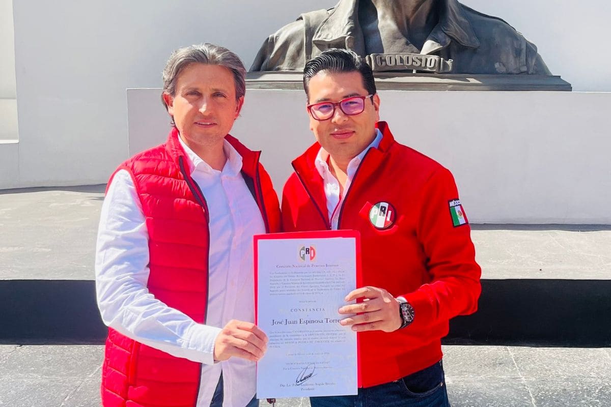 PRI da candidatura al Senado a Néstor Camarillo; José Juan Espinosa va para diputado federal 1 Néstor Camarillo candidato Senado PRI