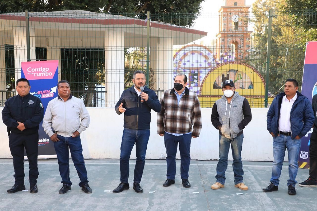 Comienzan las obras de rehabilitación del parque de san andrés azumiatla