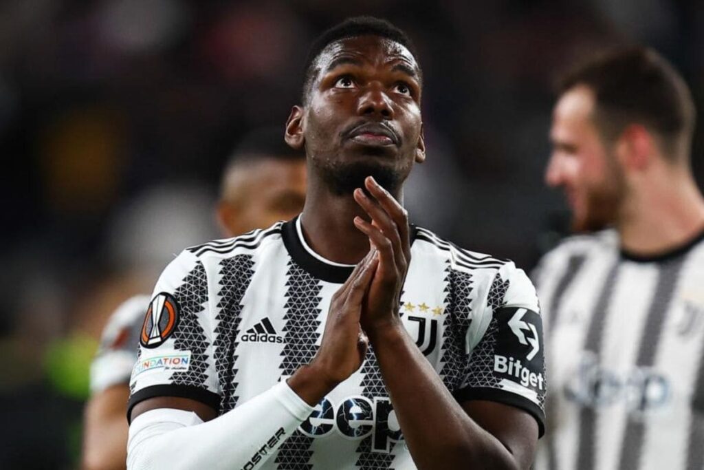 Paul Pogba suspendido por dopaje