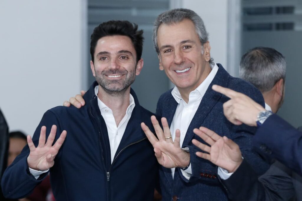 Pepe Chedraui y Rodrigo Abdala