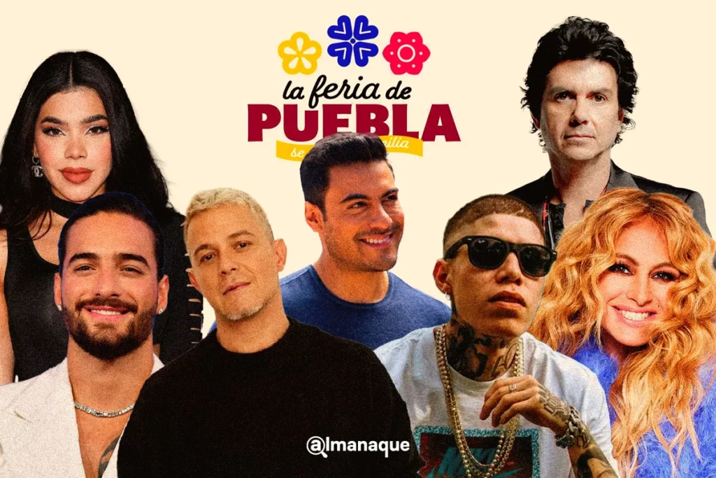 portada Maluma Santa Fe Klan Caifanes y mas encabezan el Teatro del Pueblo de la Feria de Puebla 2024
