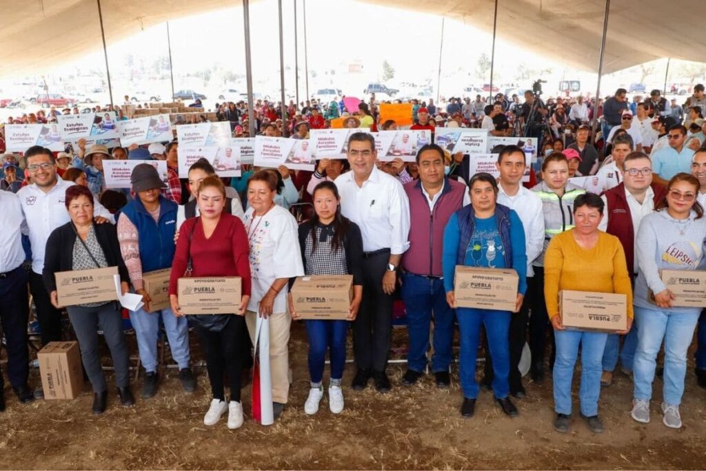 Sergio Salomón: Puebla, con desarrollo economico
