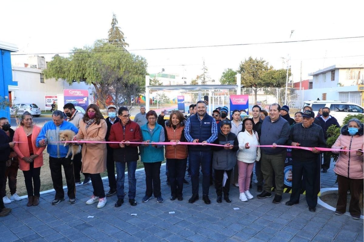 Ayuntamiento de Puebla regresa a la Popular Coatepec para entregar más espacios públicos 1 rehabitalción de parques en Puebla