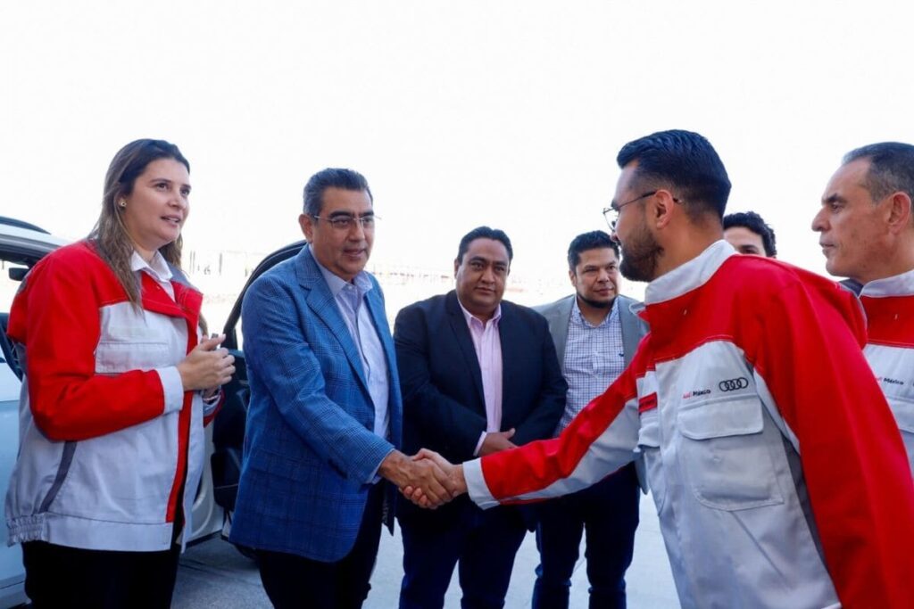 Sergio Salomón celebra acuerdo entre Audi y sindicato