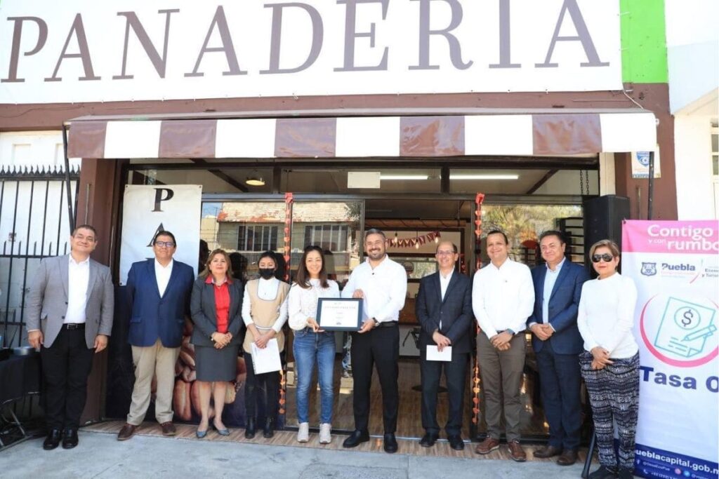 tasa 0 para apertura de negocios en Puebla