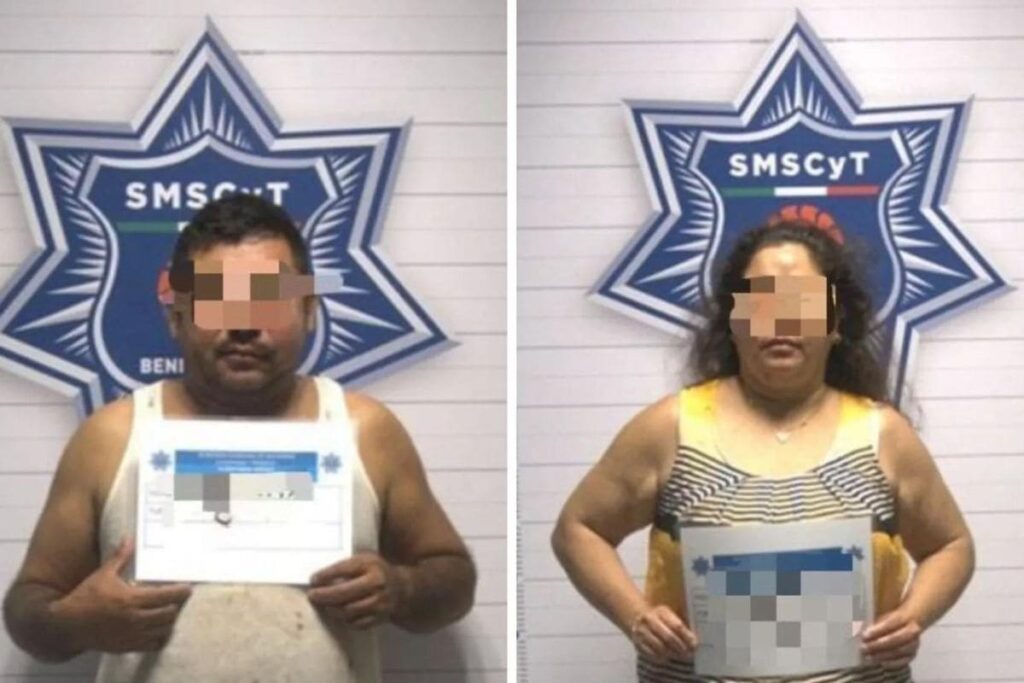 taxista y madre detenidos por abuso sexual de menor en Cancún