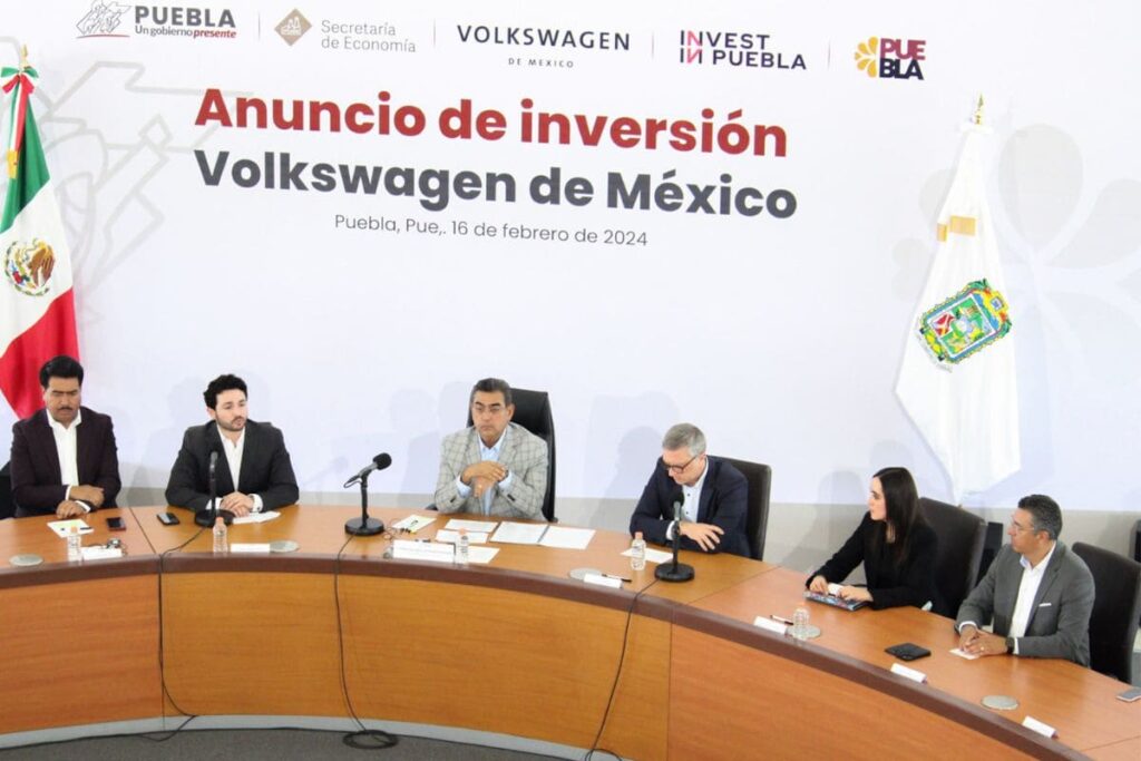 Volkswagen anuncia inversión en Puebla 2024