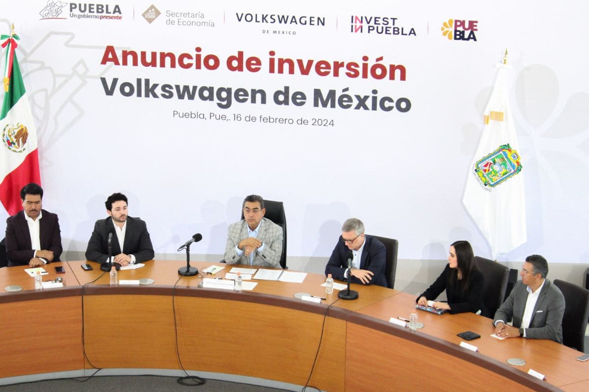 Volkswagen anuncia inversión de casi mil millones de dólares en Puebla para autos eléctricos 1 Volkswagen anuncia inversión en Puebla 2024