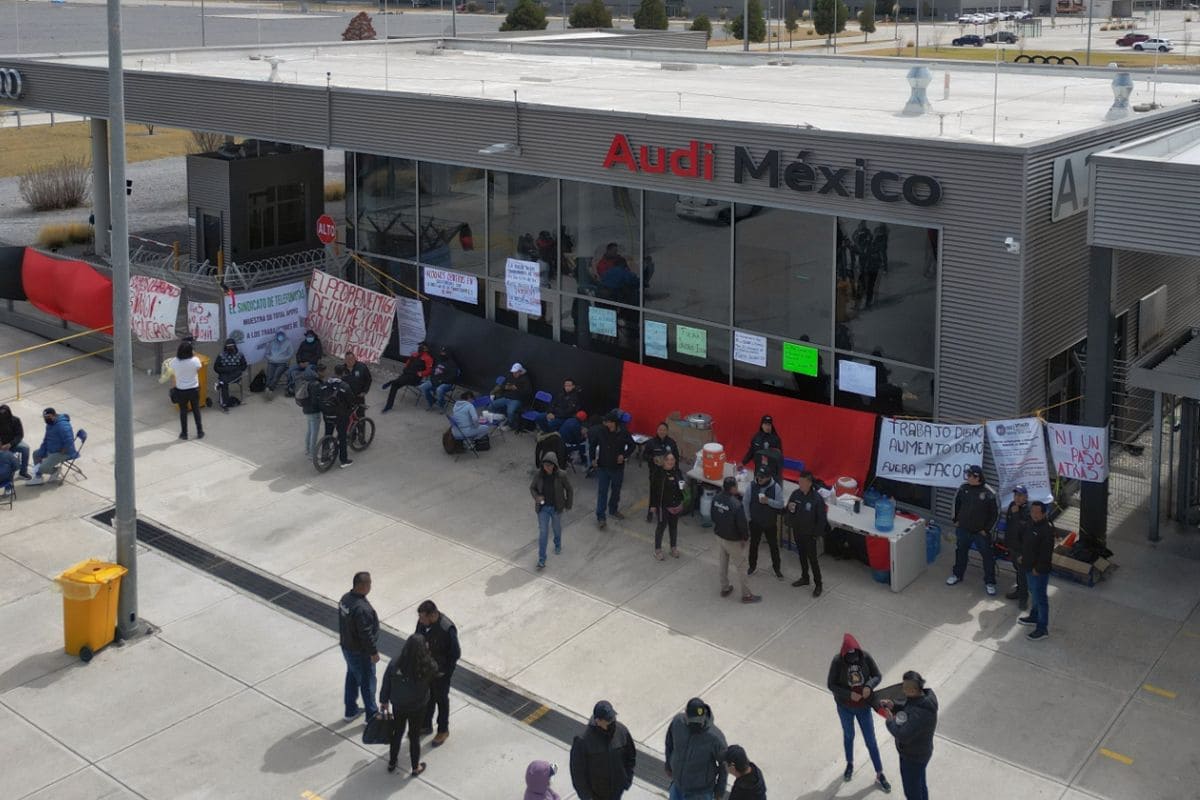 Tribunal Laboral Federal ordena a trabajadores de Audi votar para ratificar huelga 1 votación para validar huelga en Audi