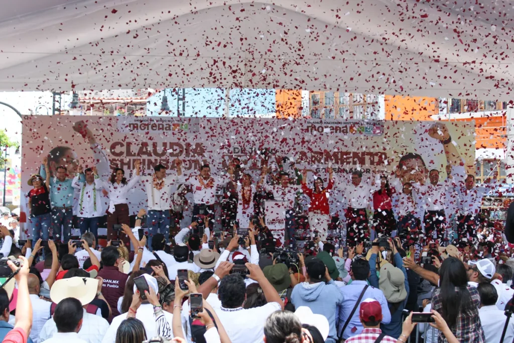 Sheinbaum y Armenta reconocen trabajo del gobernador Sergio Salomón