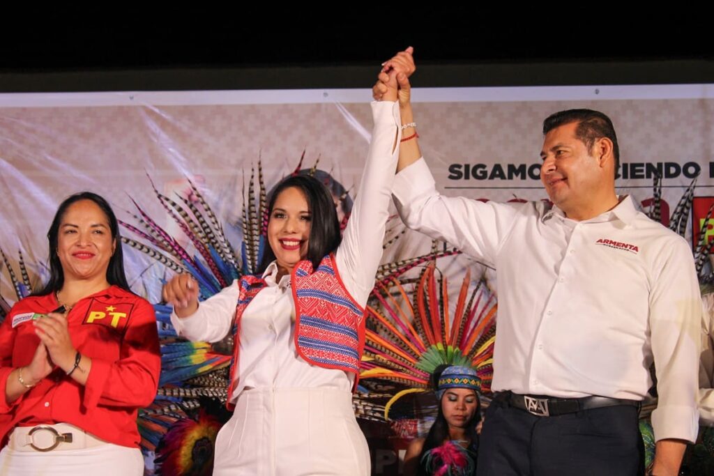 Alejandro Armenta inicio de cmapana San pedro Cholula Tonantzin 1