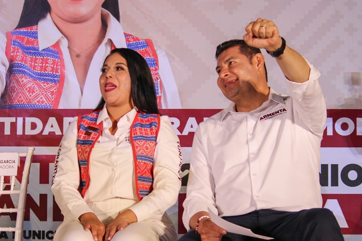 Armenta ofrece reubicar el penal de Cholula y un centro de formación universitaria 1 Alejandro Armenta inicio de cmapana San pedro Cholula Tonantzin