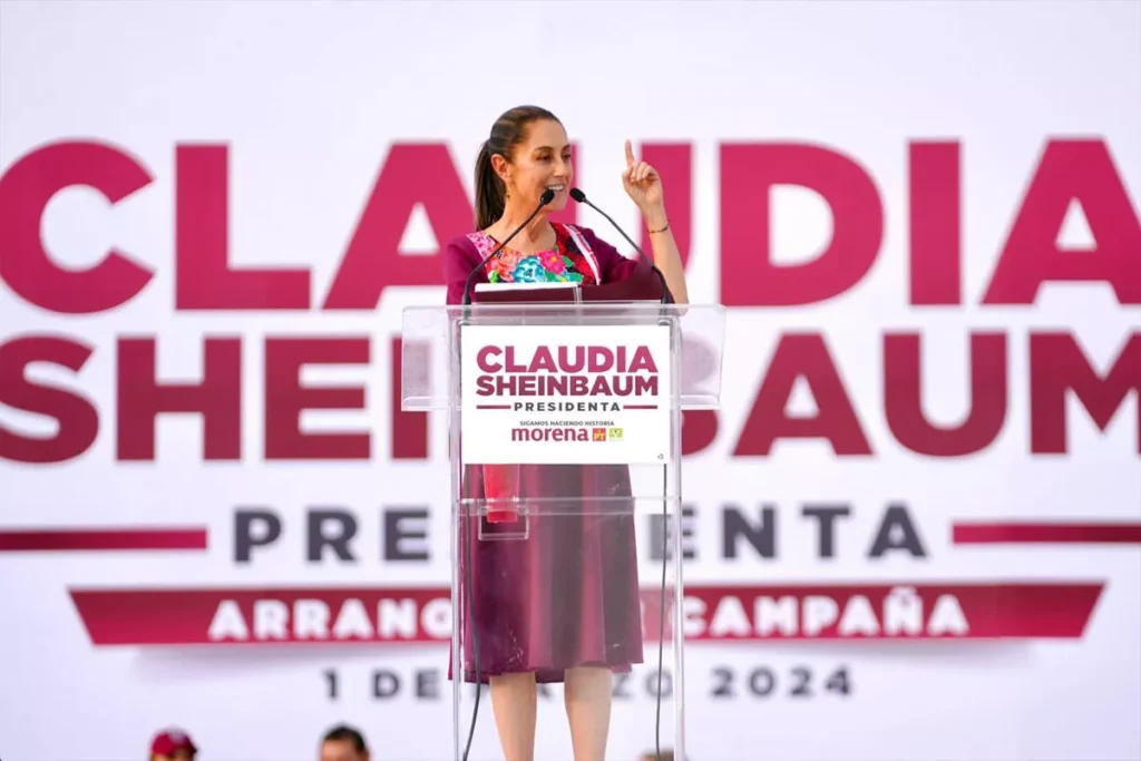Claudia Sheinbaum arranque campana presidencial 1