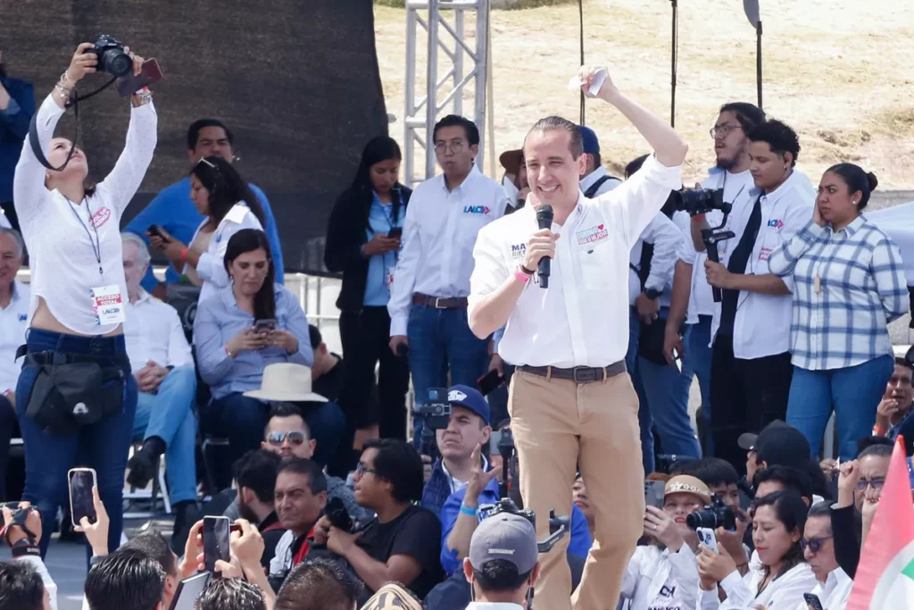 Eduardo Rivera Mario Riestra Xochitl Galvez arranque campana PAN Puebla 2024 6