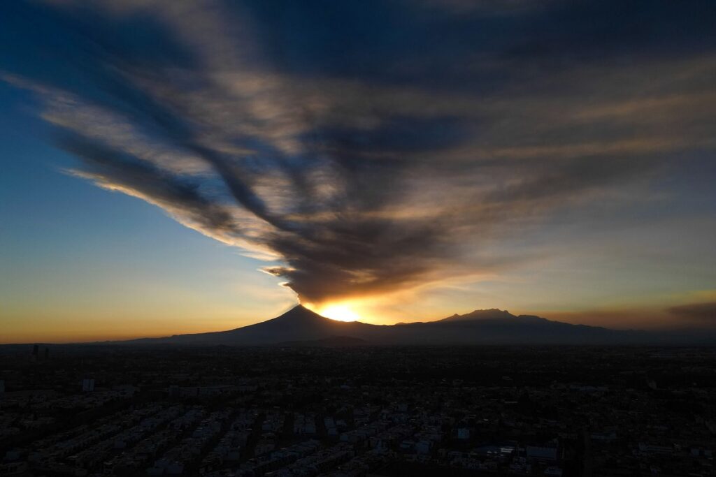 Estos son los municipios en los que caerá ceniza del Popocatépetl este 10 de marzo