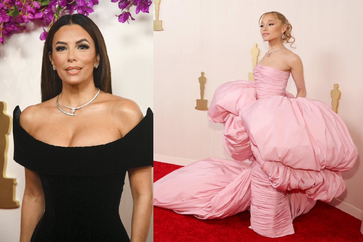Eva Longoria y Ariana Grande se roban la noche de los premios Oscar 2024 1 Eva Longoria y Ariadna Grande se roban la noche de los premios Oscar 2024