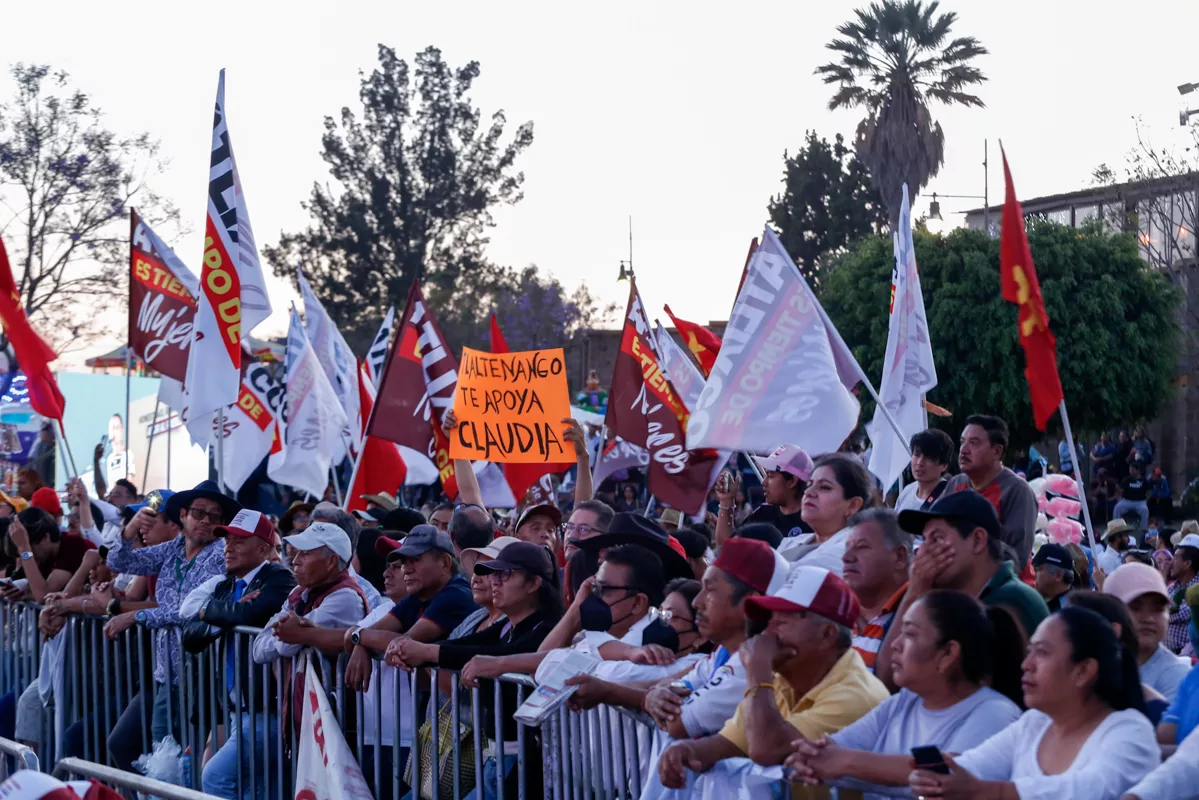 Evento Claudia Sheinbaum gira San Pedro Cholula 3