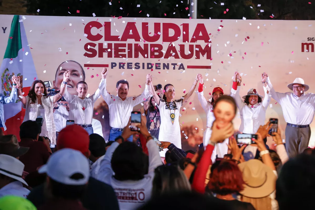 Evento Claudia Sheinbaum gira San Pedro Cholula 6