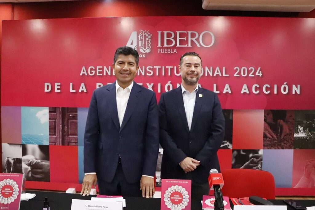 Lalo rivera primer participante en la agenda institucional 2024 de la uia puebla