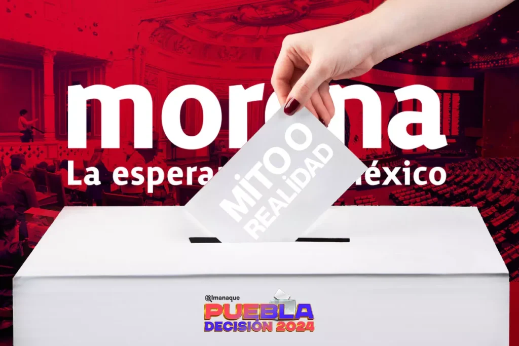 Las bases de Morena no obtuvieron candidaturas en Puebla mito o realidad
