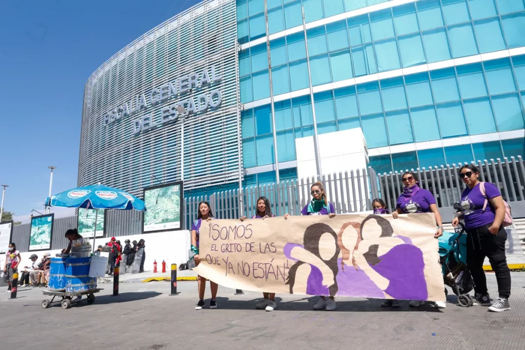 Marcha 8m Puebla Voz de los Desaparecidos 5