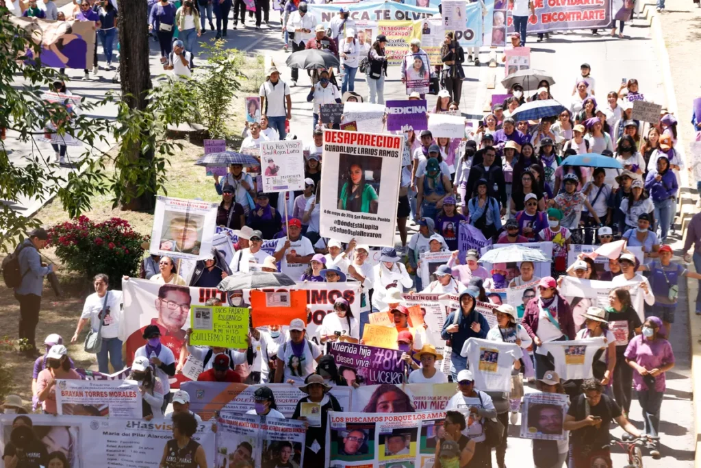 Marcha 8m Puebla Voz de los Desaparecidos 9
