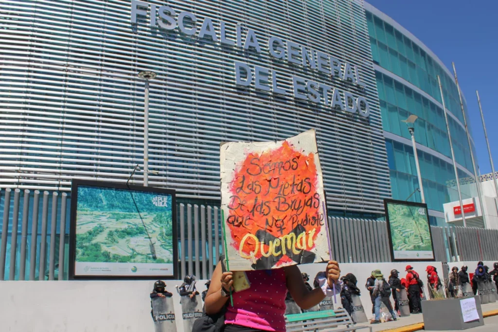 Marcha 8m Puebla zocalo de puebla 2