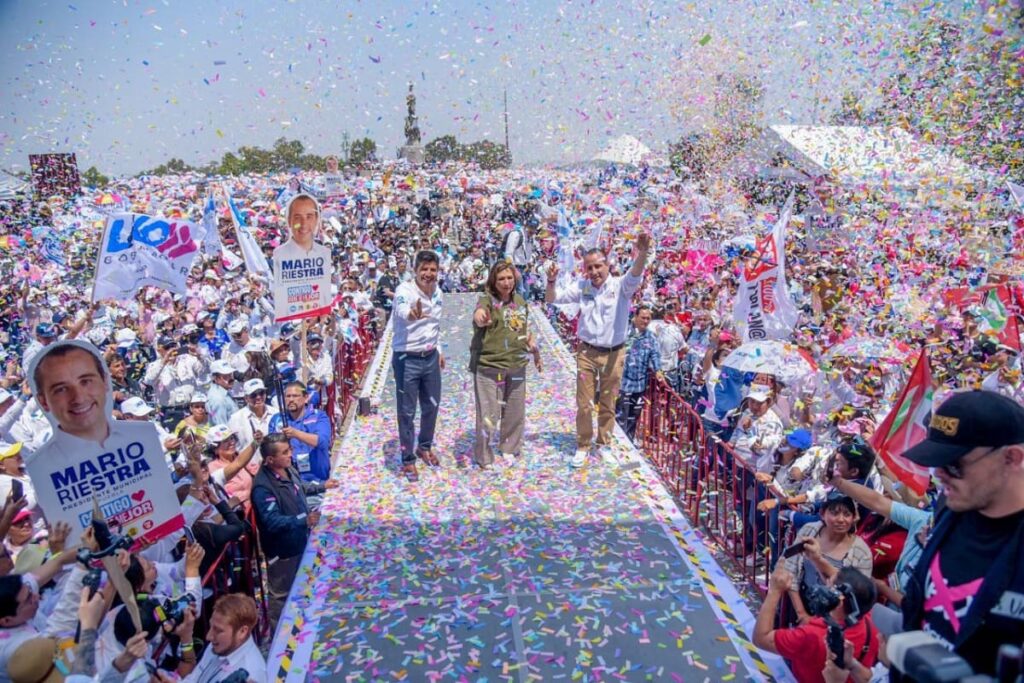 Mario Riestra inicio de cmapana