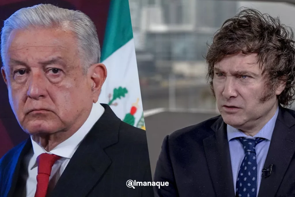 Milei vs. AMLO Presidente argentino llama ignorante a AMLO en entrevista