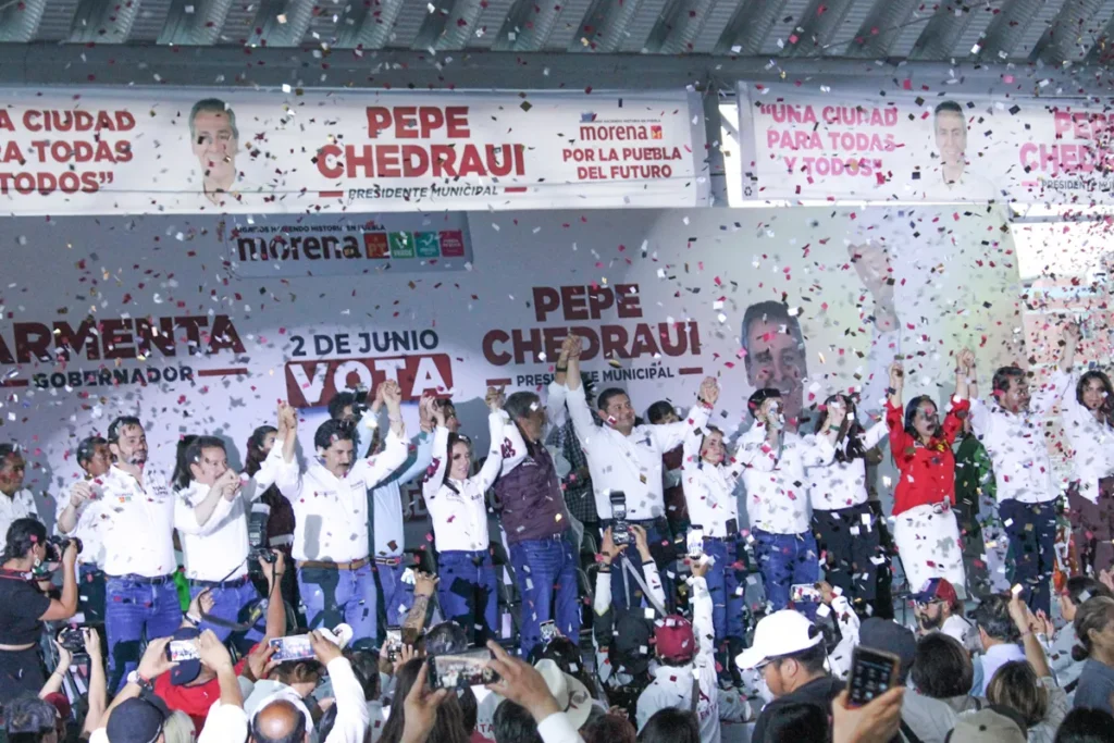 Pepe chedraui arranque MORENA Puebla 2024 10